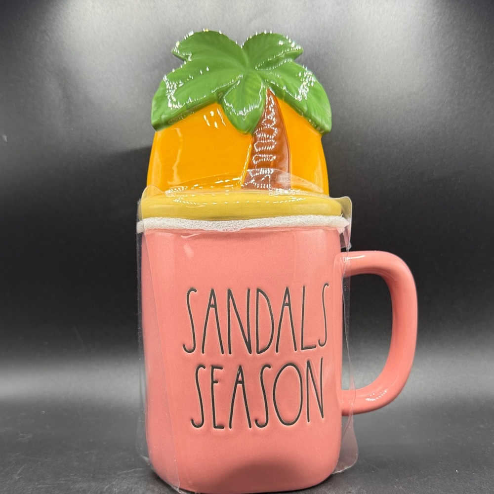 Rae Dunn Sandals Season Mug Set